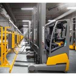 The Jungheinrich ETV 216i Electric Reach Truck