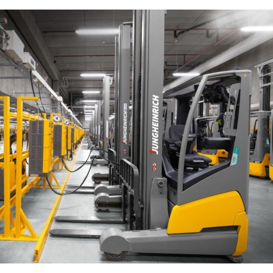 The Jungheinrich ETV 216i Electric Reach Truck