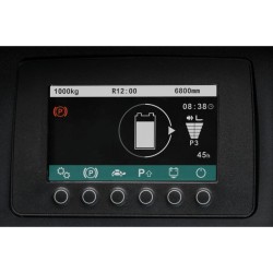 4" Colour Display -Hour meter