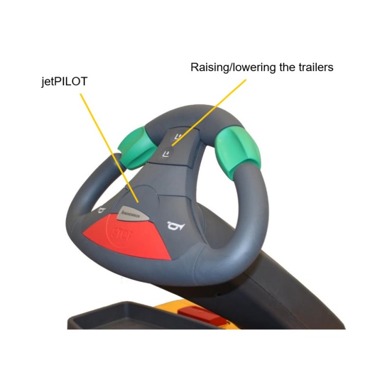 4-ton Tow Tractor for Warehouse Use