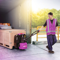 Electric pedestrian pallet truck  - SW | PTL 1.5 | 560 x 1150mm | AntOn by Jungheinrich