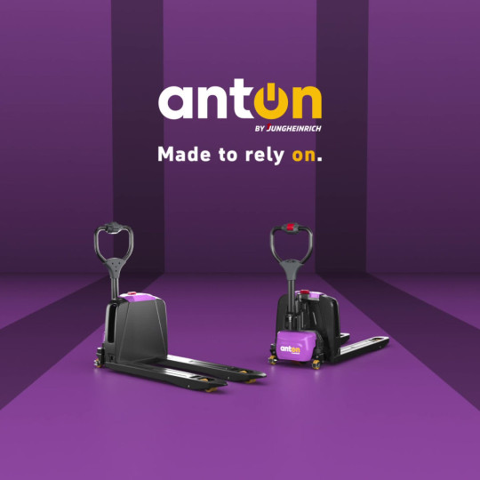 Electric pedestrian pallet truck - SW | PTL 1.5 | 685 x 1150 mm | AntOn by Jungheinrich